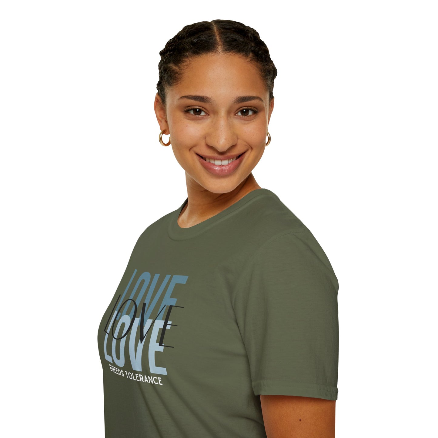 Love Breeds Tolerance (MC) – Unity in Action Tee