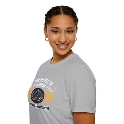 From Hustle to Harmony - Balance Life Tee