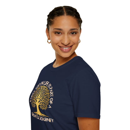 Every Step in Life is Part of a Growth Journey - Life's Journey Tee