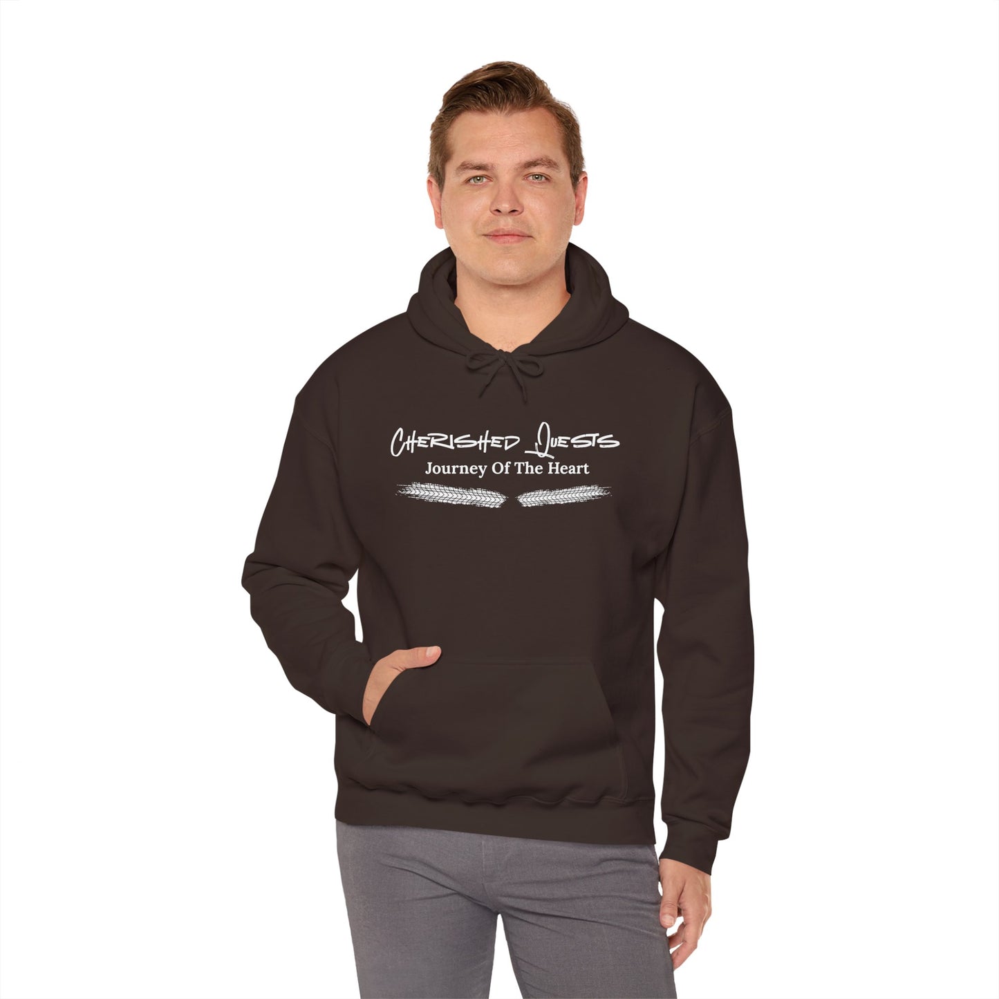 Cherished Quests, Journey Of The Heart - Back To Self Hoodie — Cherished Vibes Pullover