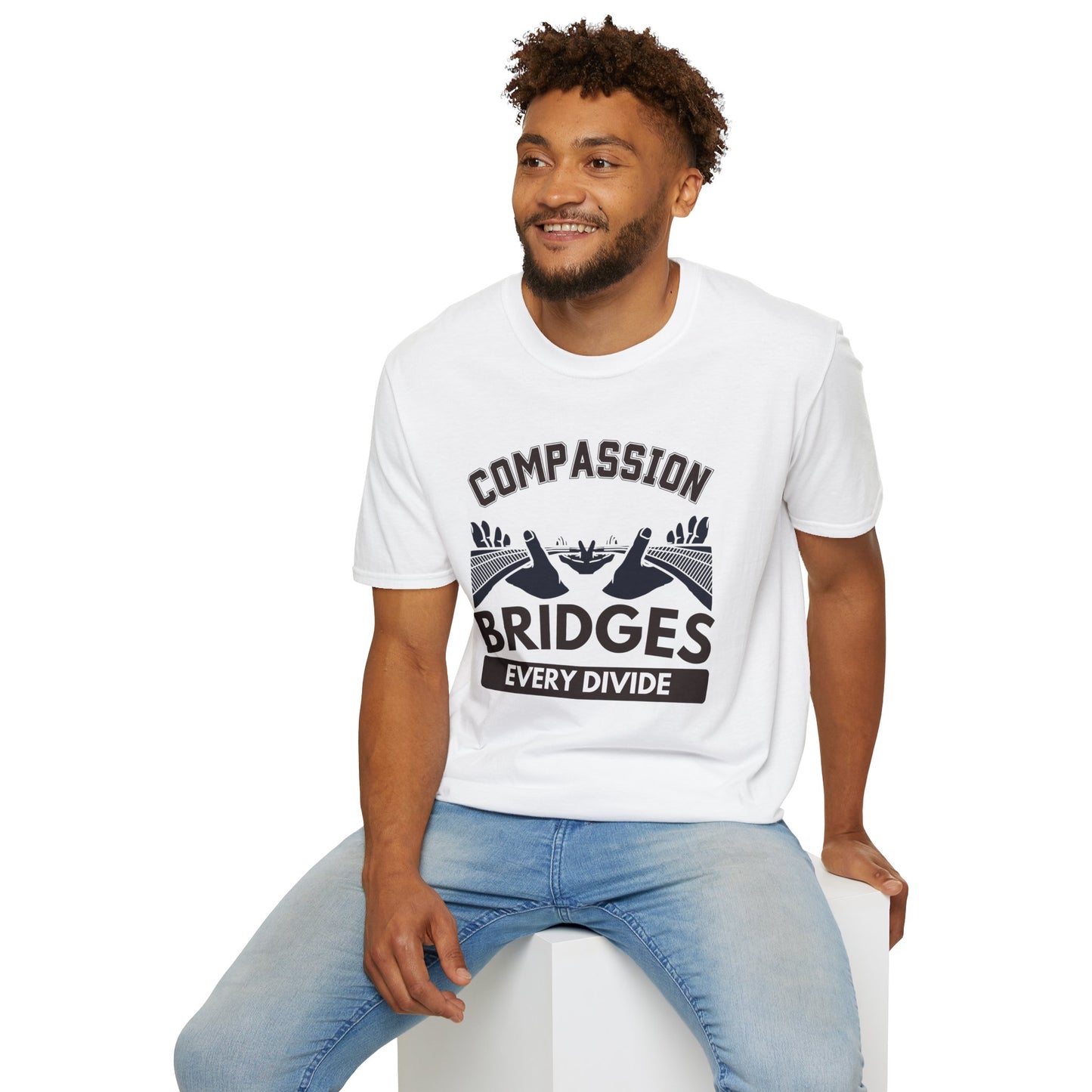 Compassion Bridges Every Divide (H) - Unity Graphic Tee