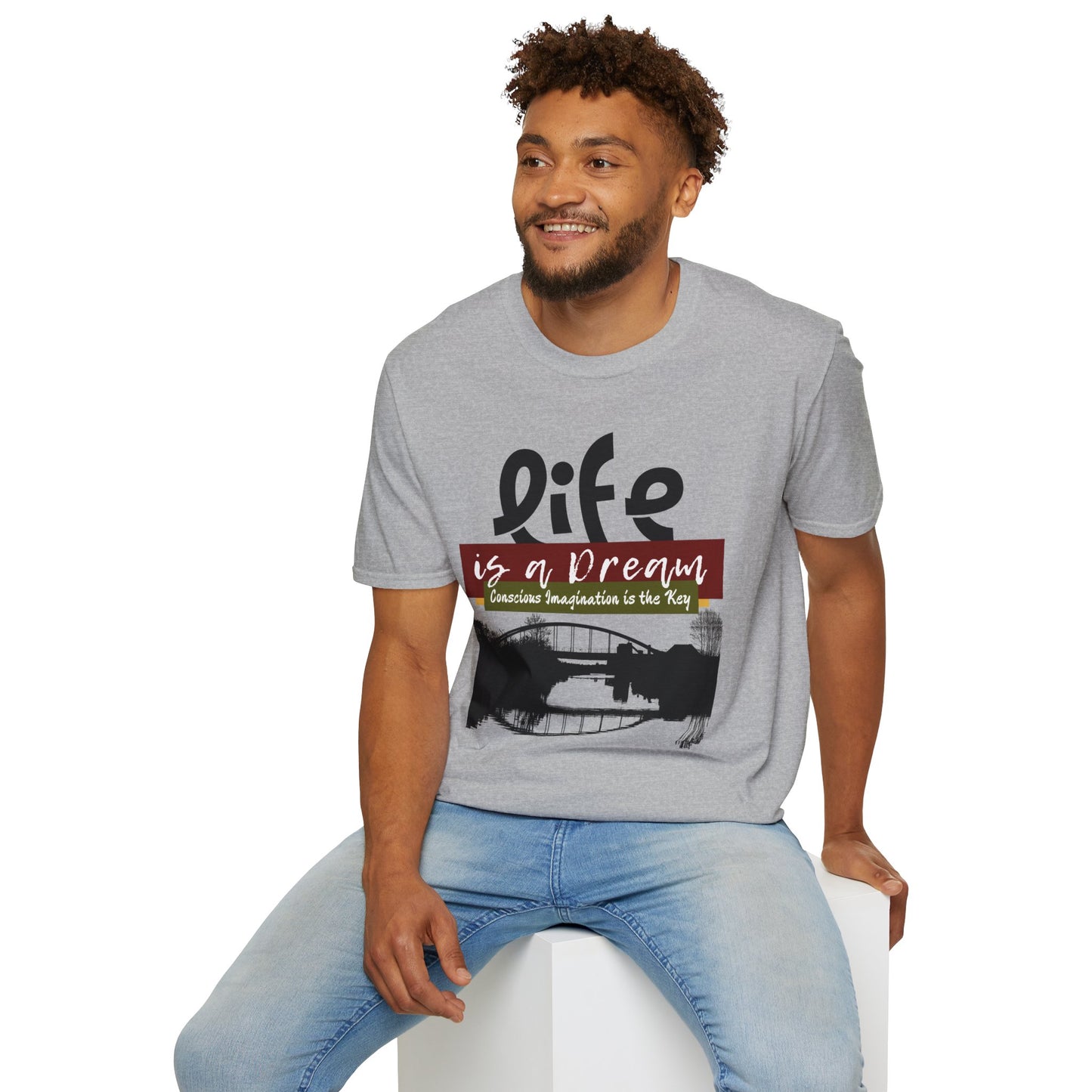 Life Is a Dream, Conscious Imagination Is Key – Intention-Led Tee (Unisex)