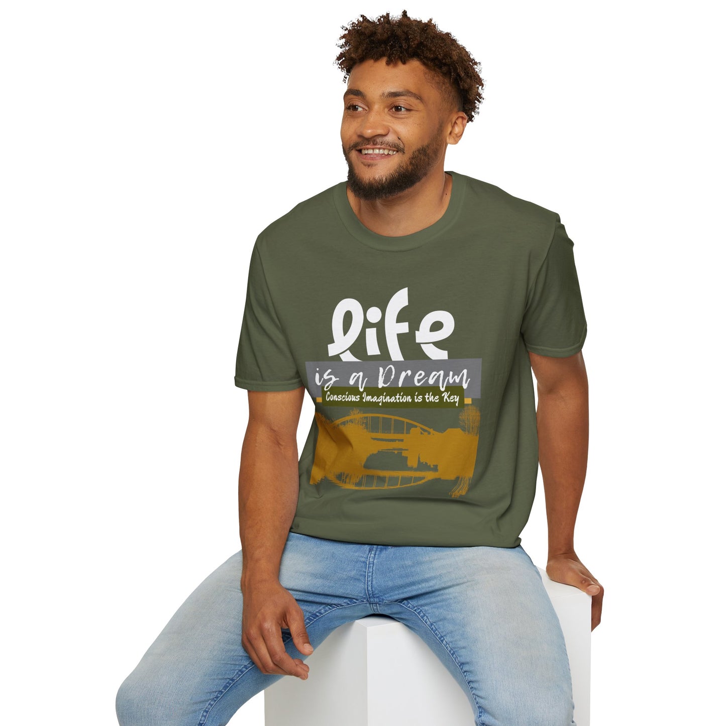 Life Is a Dream, Conscious Imagination Is Key – Intention-Led Tee (Unisex)