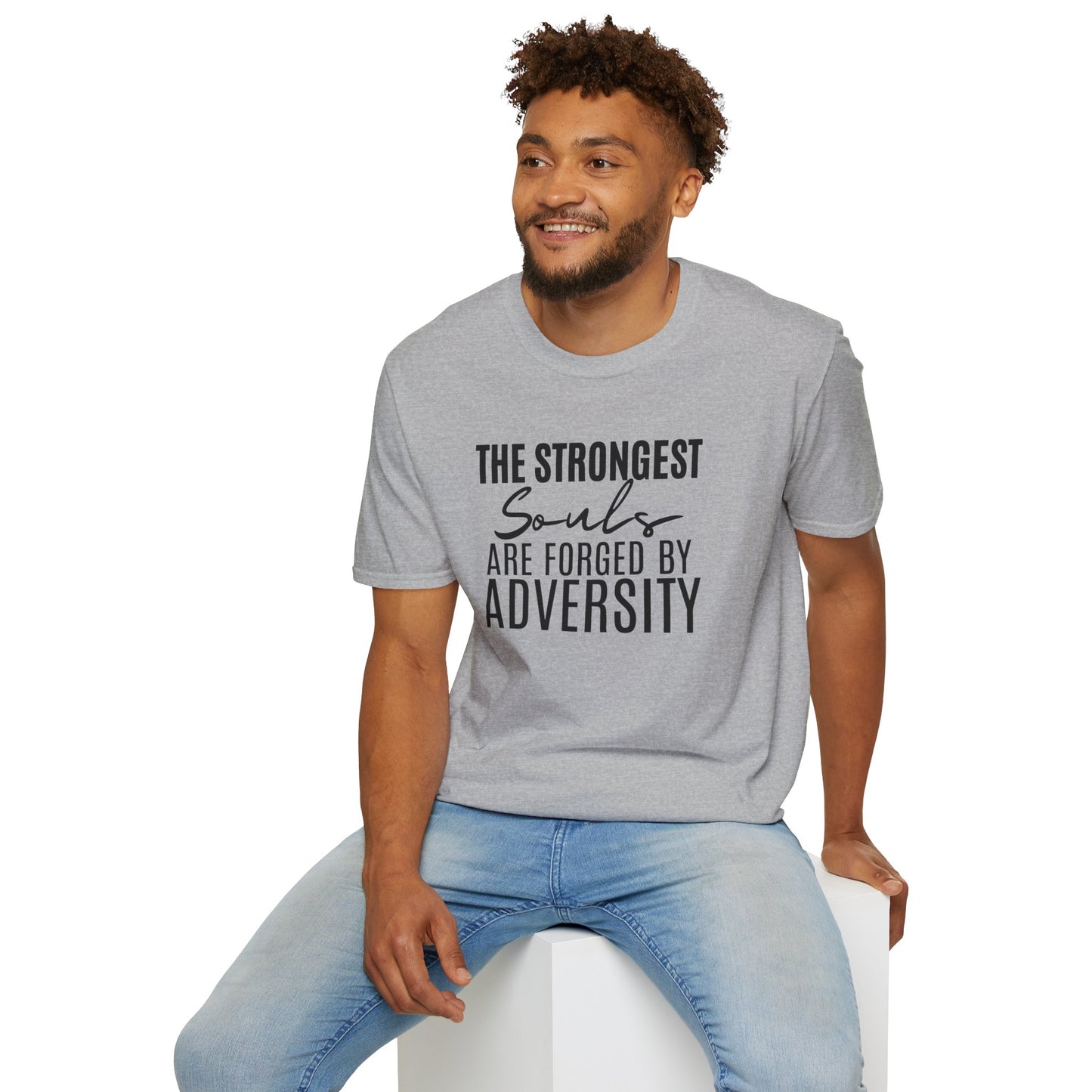 Forged by Adversity - Strength and Resilience Graphic Tee