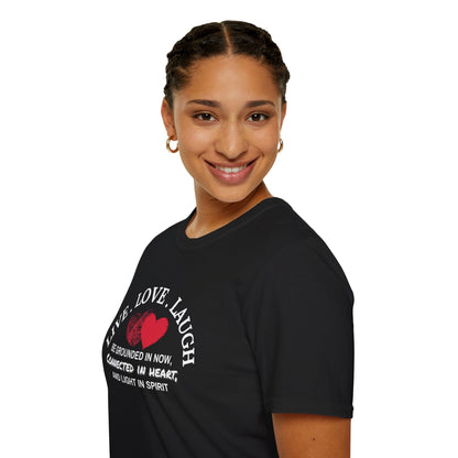 Live Love Laugh Heart Unisex T-Shirt