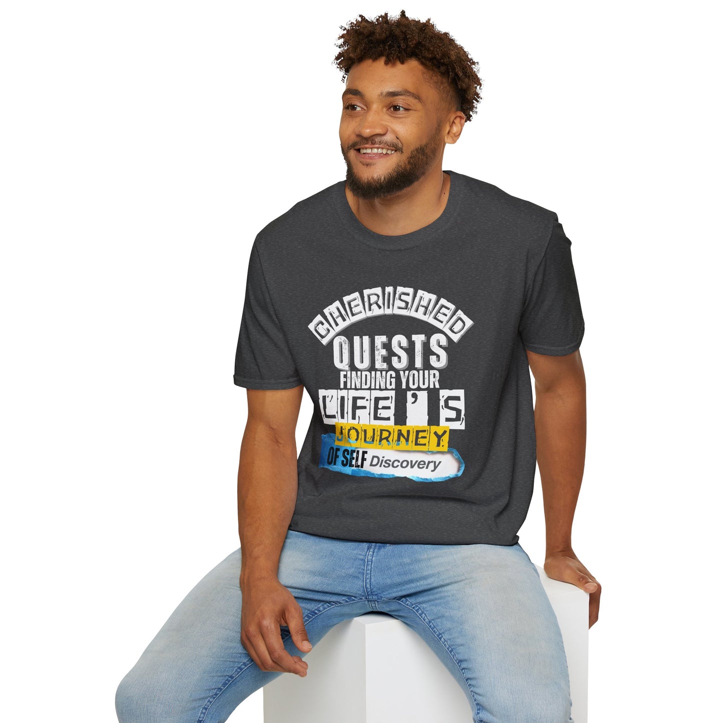 Cherished Quests (W) - Life's Journey of Self-Discovery Tee