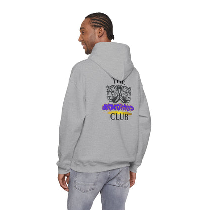 The Unbothered Club Hoodie — Unisex Graphic Street-wear Pullover with Tiger Crest