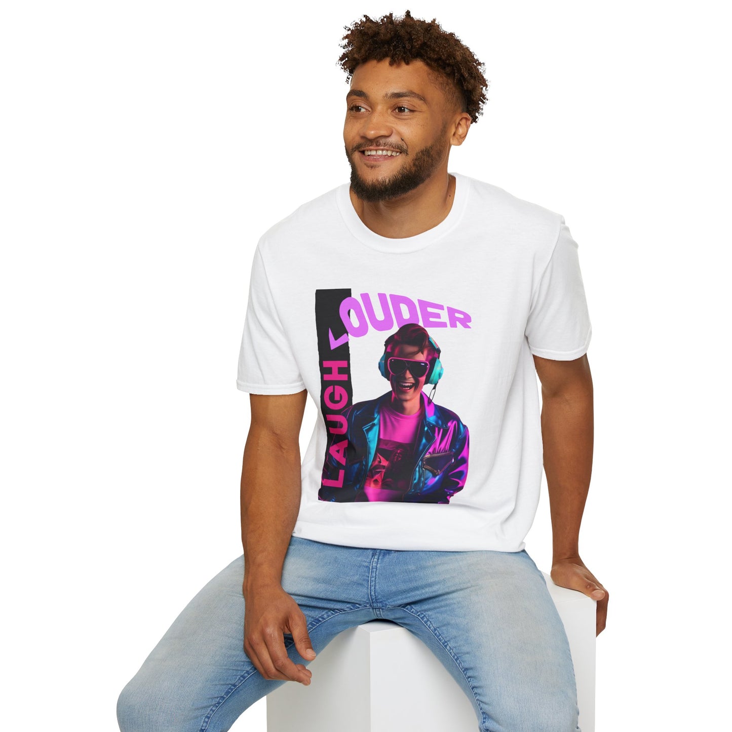 Laugh Louder (P) Joyful Energy Tee