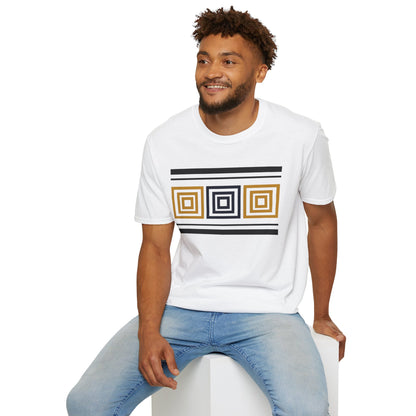 Aesthetics Colorful Blocks Graphic (W/B) Tee