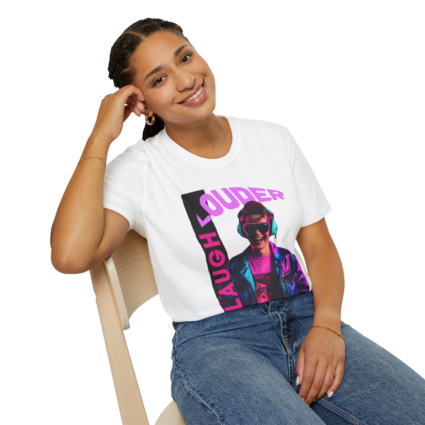 Laugh Louder (P) Joyful Energy Tee