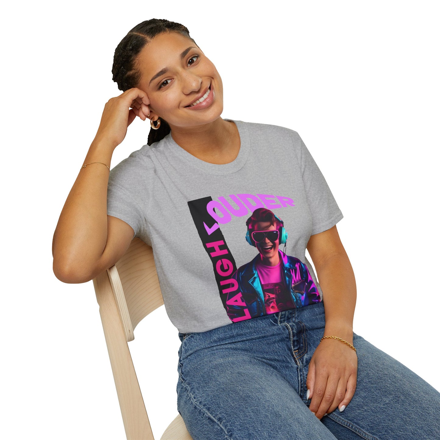 Laugh Louder (P) Joyful Energy Tee