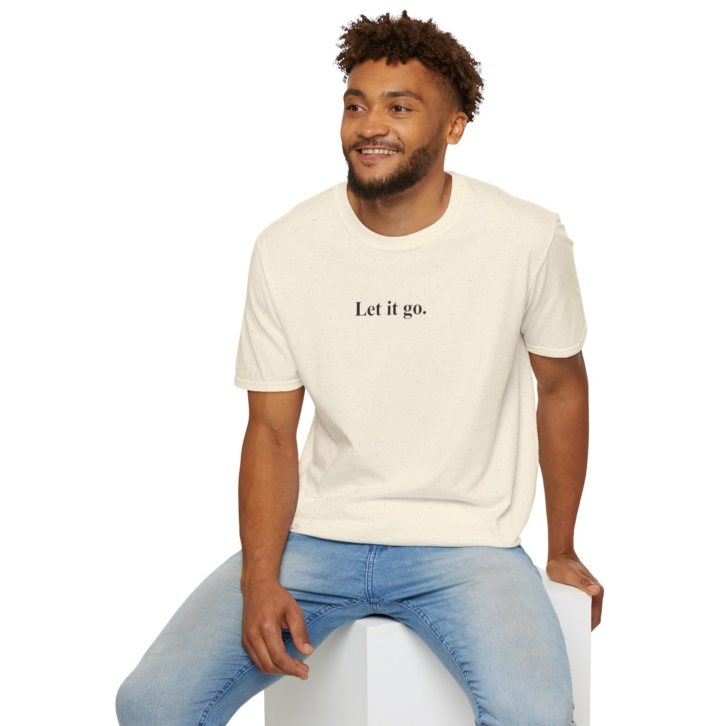 "Let it go." Relaxation Tee, Mindfulness Casual Shirt