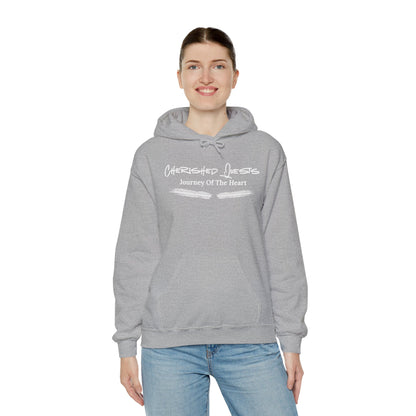 Cherished Quests, Journey Of The Heart - Back To Self Hoodie — Cherished Vibes Pullover