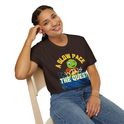 A Slow Pace Wins The Quest – Joyful Journey Tee