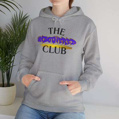 The Unbothered Club Hoodie — Unisex Graphic Street-wear Pullover with Tiger Crest