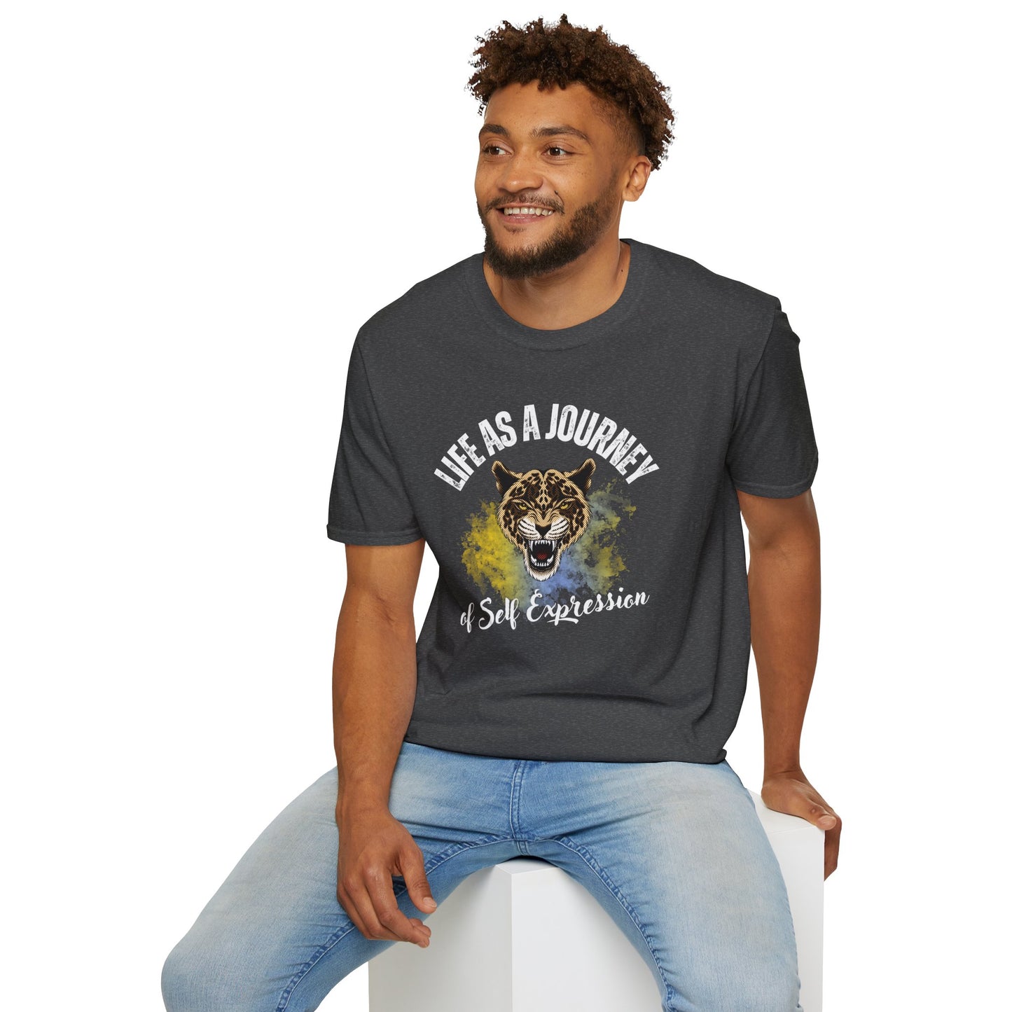 Life as a Journey of Self-Expression - Vibrant Inspiration Tee