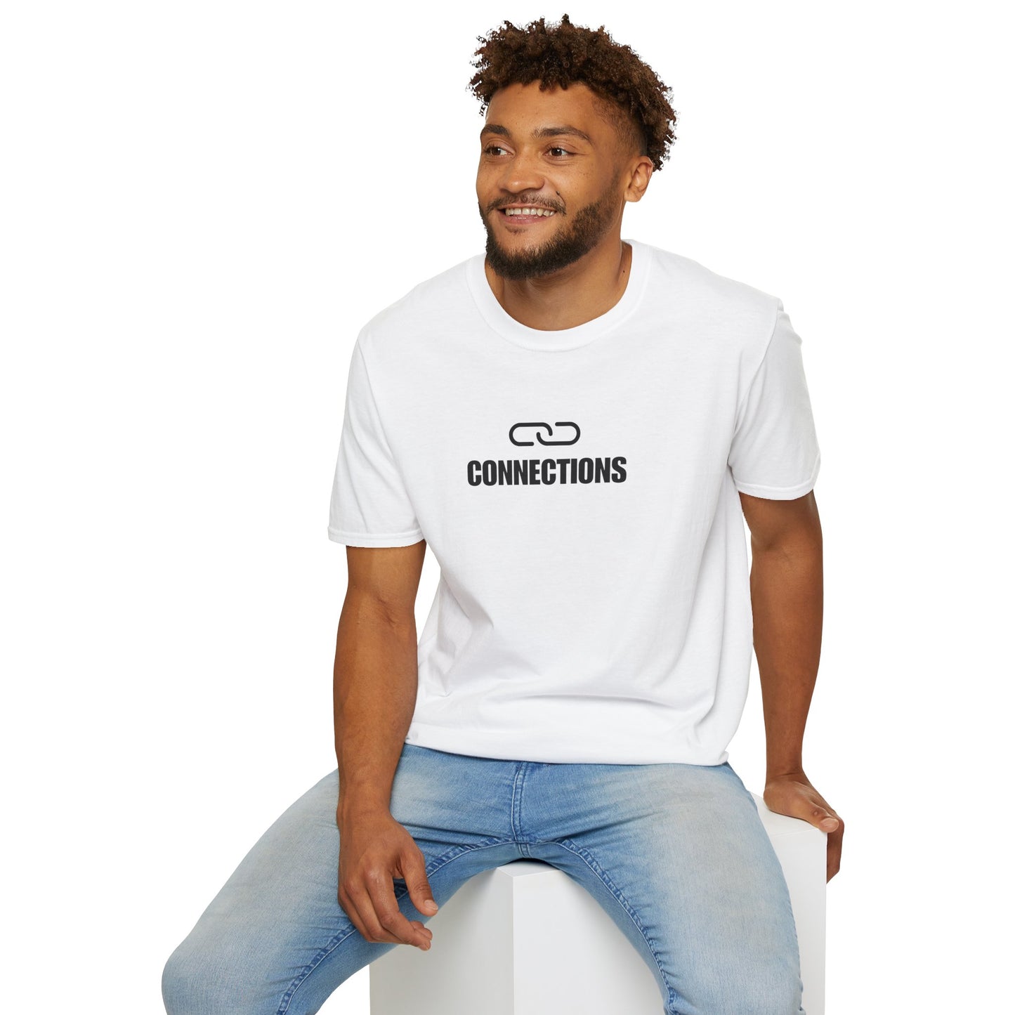 Connections Link T-Shirt — Minimal Design Tee