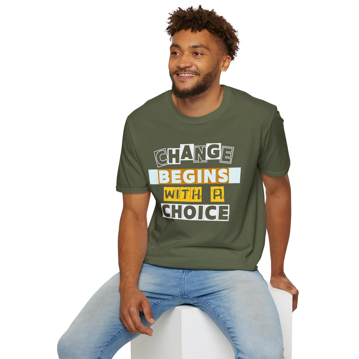 Change Begins With a Choice - Empowerment Tee