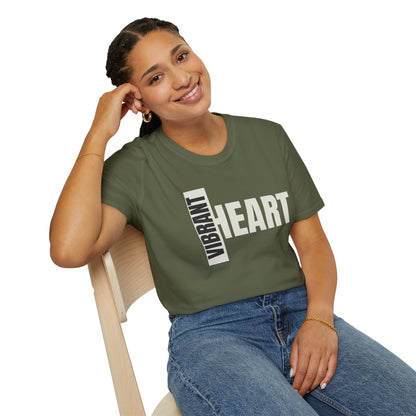 Vibrant Heart - Radiate Joy Unisex Tee