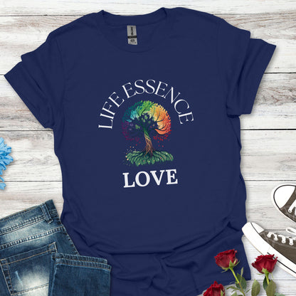 Life Essence - Love - Unisex Colorful T-Shirt