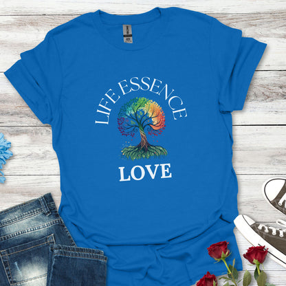 Life Essence - Love - Unisex Colorful T-Shirt