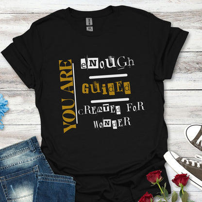 You Are Enough. Guided. Created For Wonder – Wonder Within Tee (Unisex)