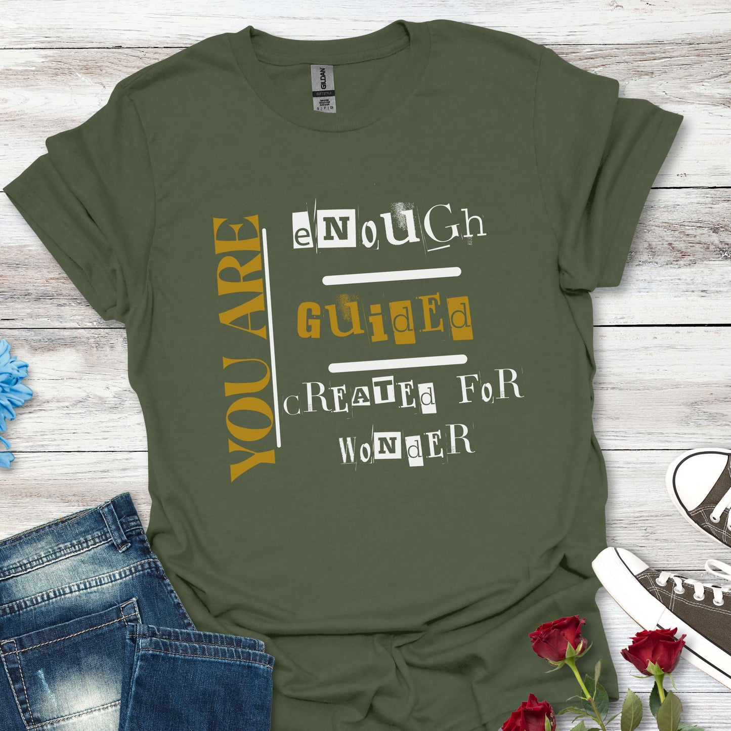 You Are Enough. Guided. Created For Wonder – Wonder Within Tee (Unisex)
