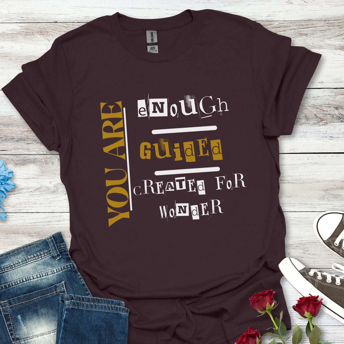 You Are Enough. Guided. Created For Wonder – Wonder Within Tee (Unisex)