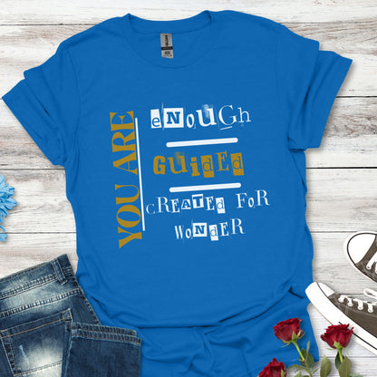 You Are Enough. Guided. Created For Wonder – Wonder Within Tee (Unisex)