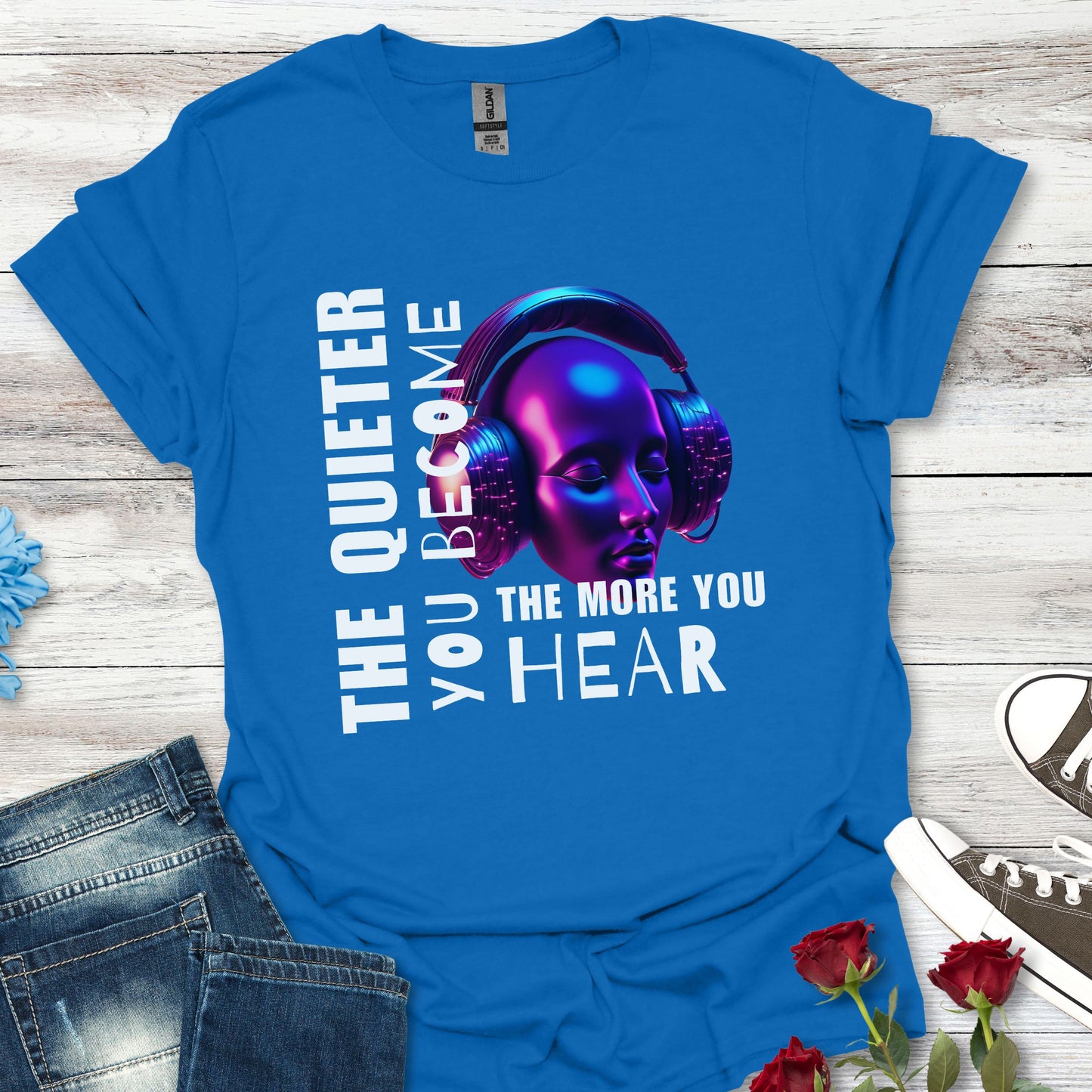 The Quieter You Become, The More You Hear – Soul Whisper Tee (Unisex)