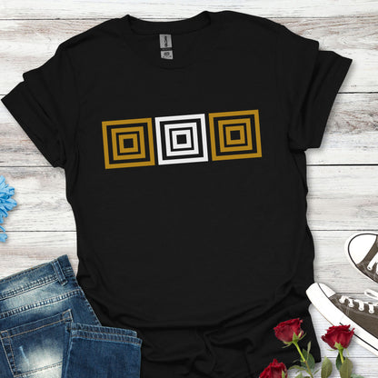 Minimalist Aesthetics Colorful Blocks (W) Graphic Tee