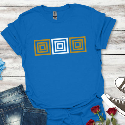 Minimalist Aesthetics Colorful Blocks (W) Graphic Tee