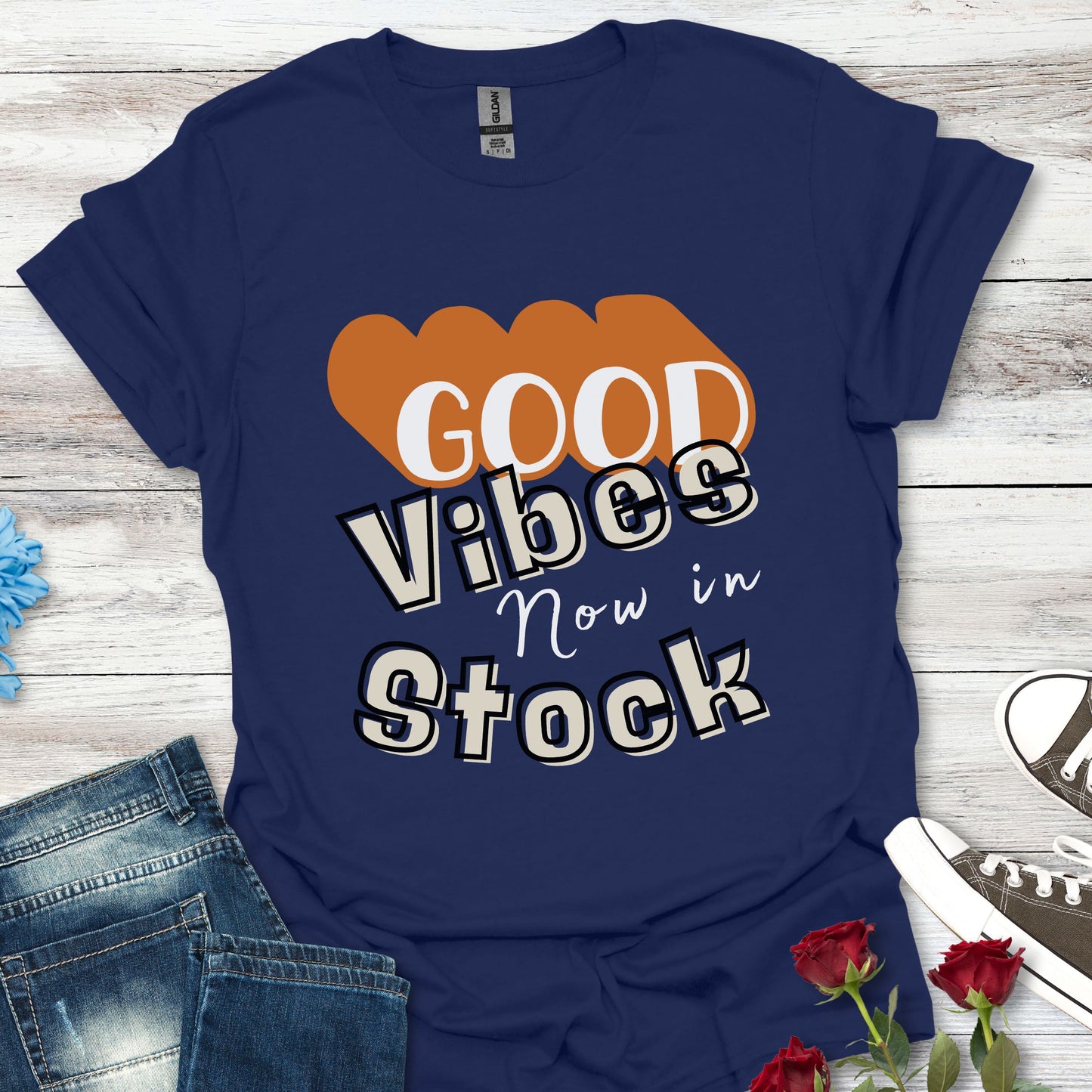 Good Vibes Now in Stock – Feel-Good Tee