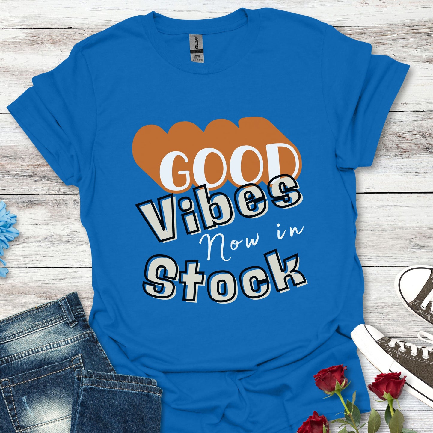 Good Vibes Now in Stock – Feel-Good Tee