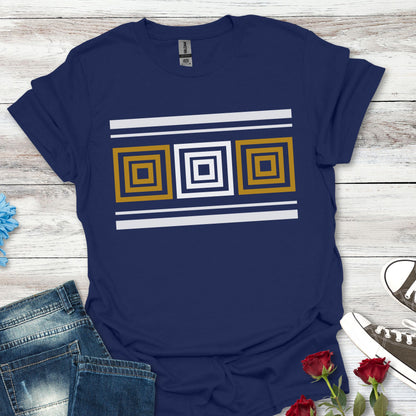 Aesthetics Colorful Blocks Graphic (W/B) Tee