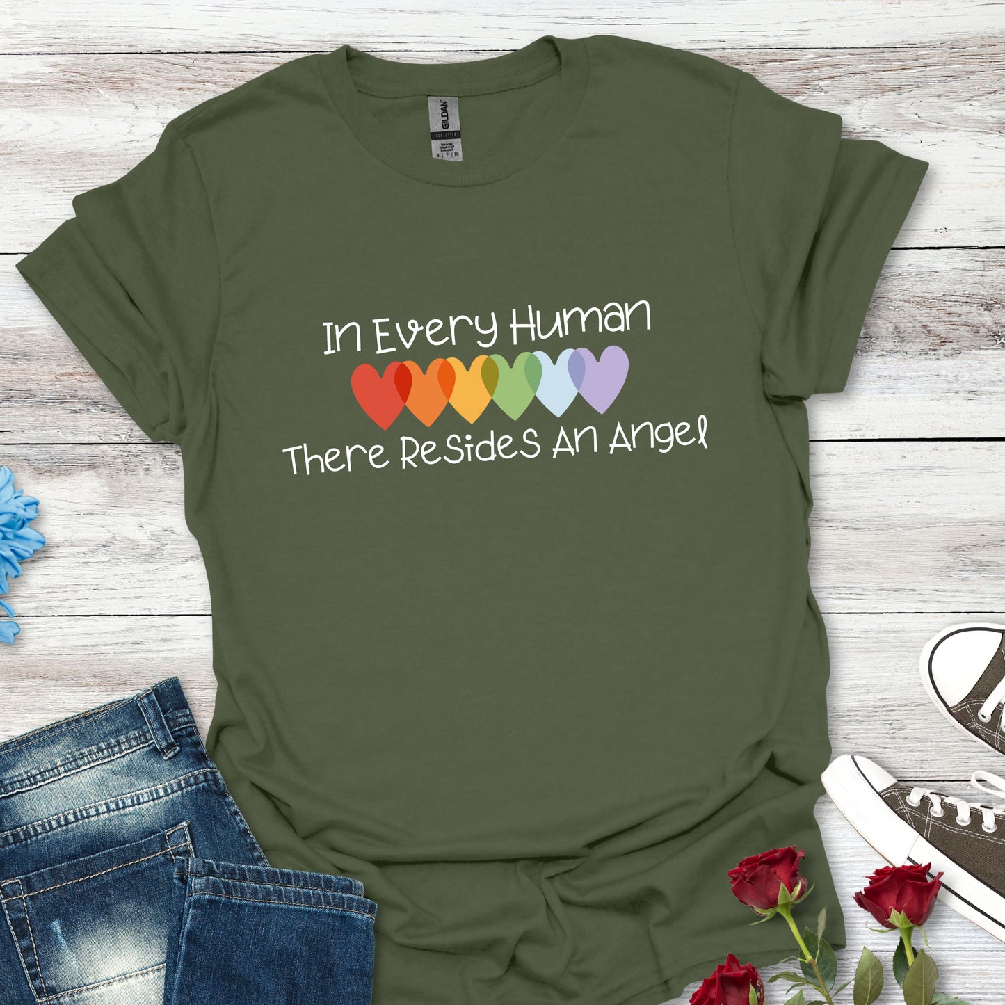 In Every Human There Resides An Angel T-Shirt