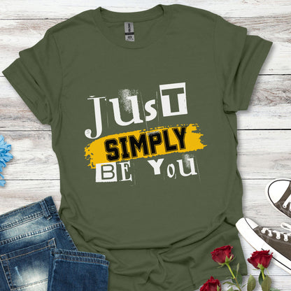 Just Simply Be You – Authentic Soul Tee
