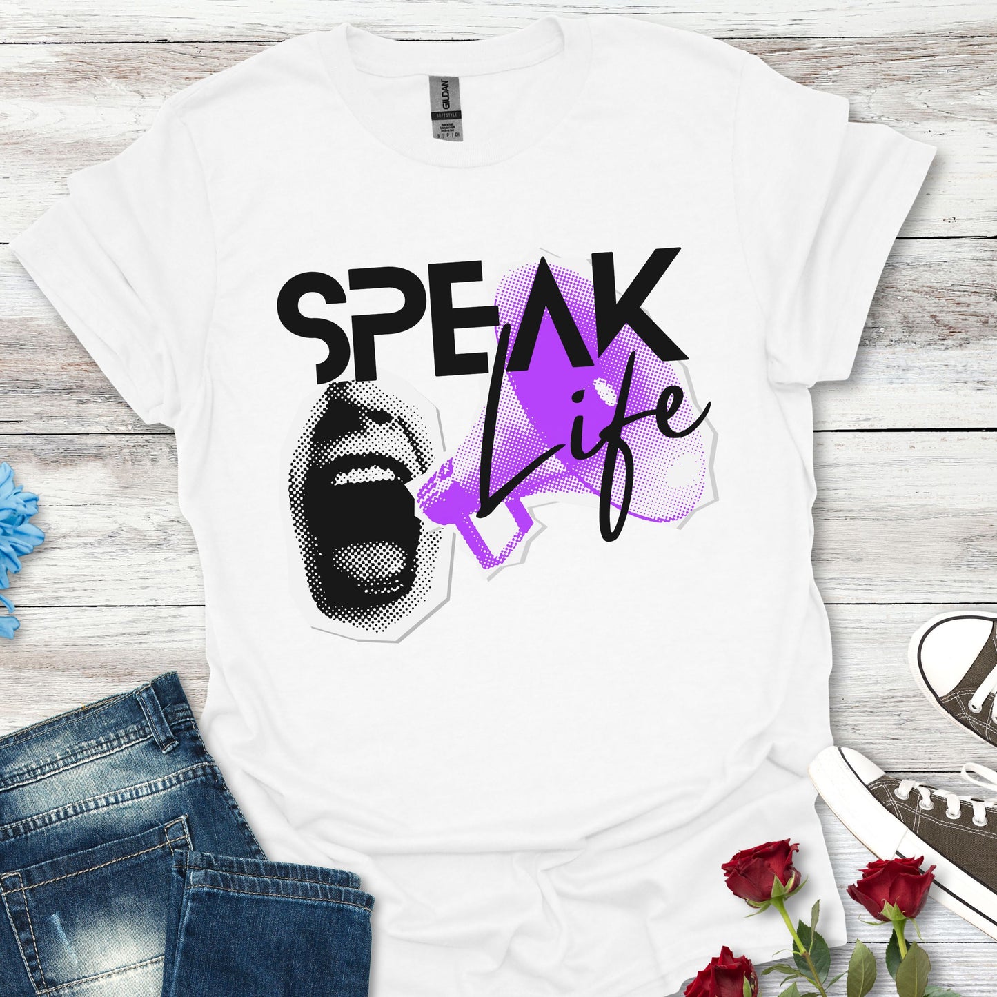 SPEAK Life - MEGA-Words of Power Tee