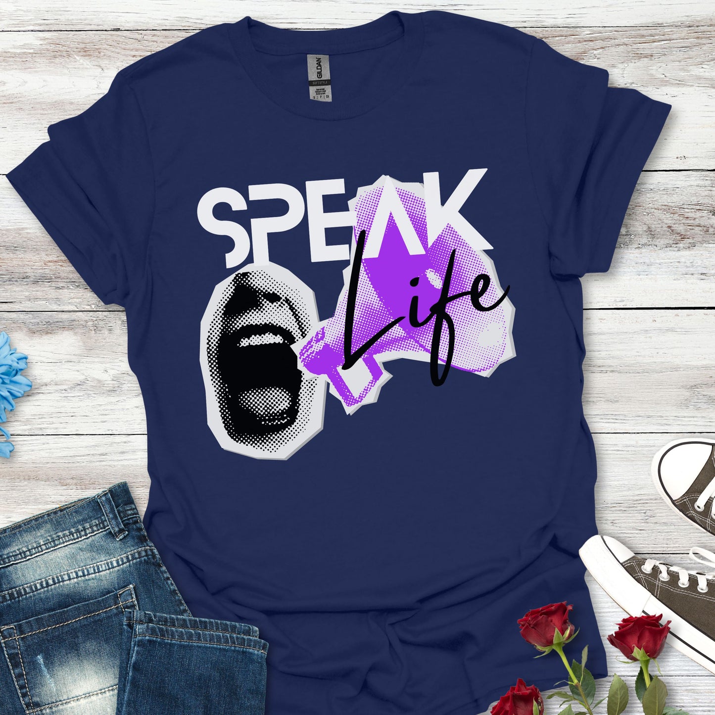 SPEAK Life - MEGA-Words of Power Tee