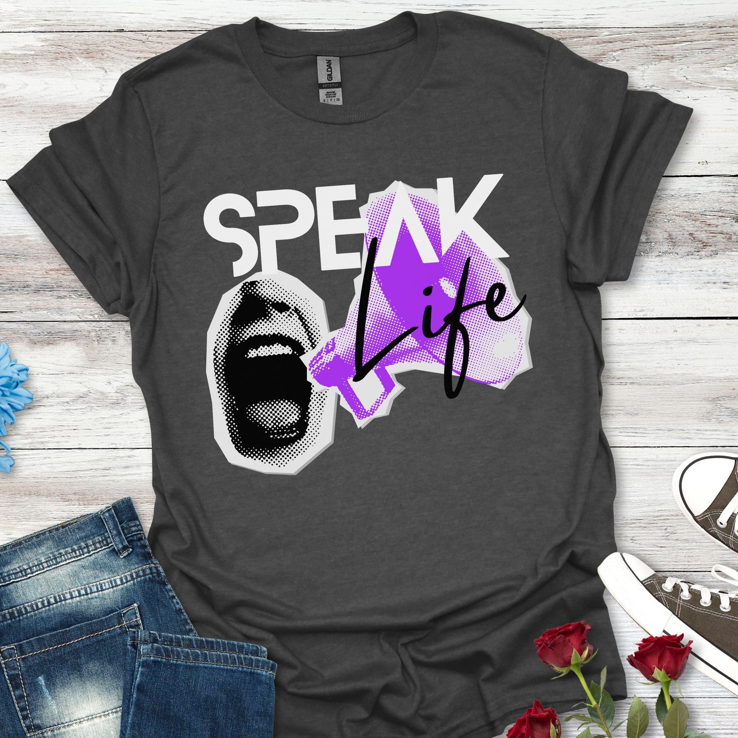 SPEAK Life - MEGA-Words of Power Tee