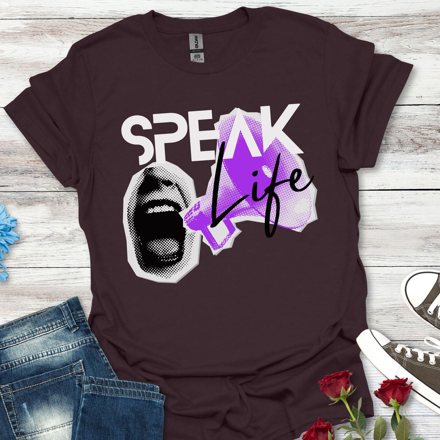 SPEAK Life - MEGA-Words of Power Tee