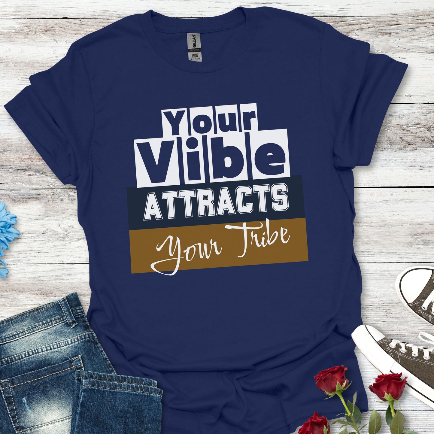 Your Vibe Attracts Your Tribe - Connection Tee (Unisex)