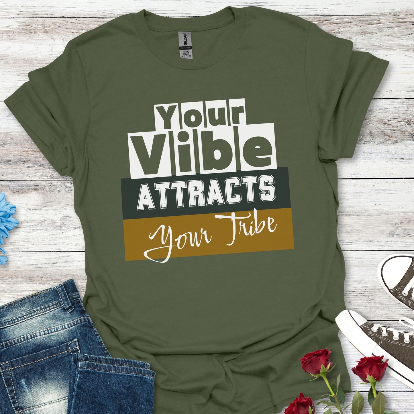 Your Vibe Attracts Your Tribe - Connection Tee (Unisex)