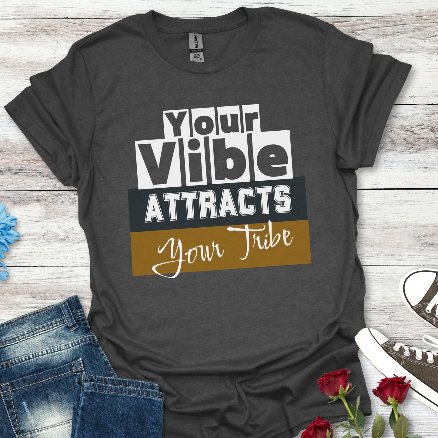 Your Vibe Attracts Your Tribe - Connection Tee (Unisex)