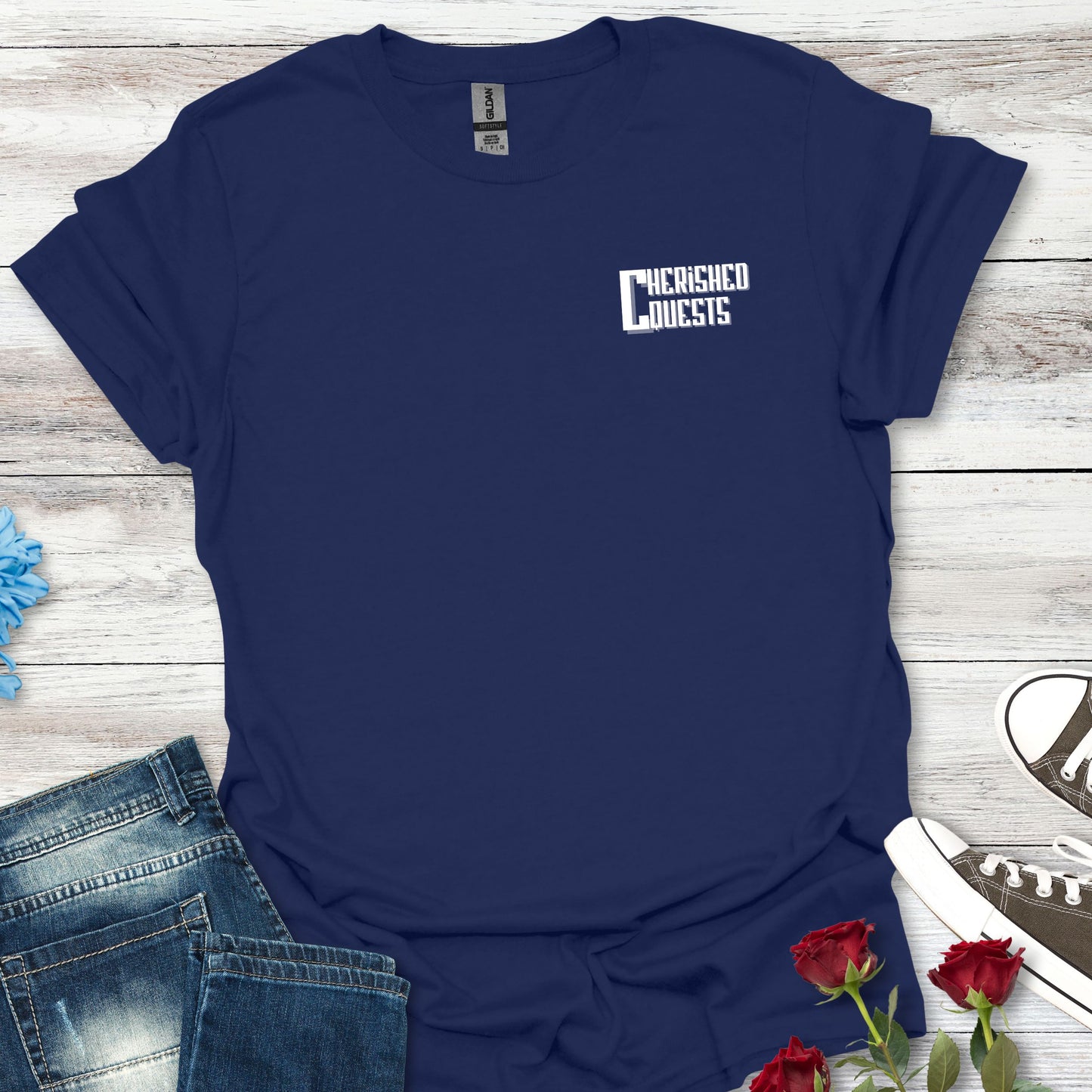 Cherished Quests Pocket Size - Celebrate the Journey Tee
