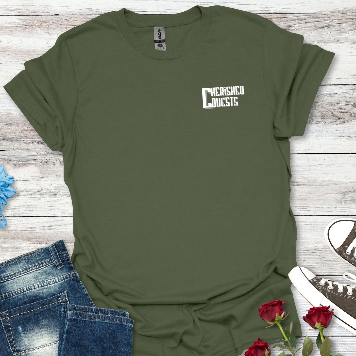 Cherished Quests Pocket Size - Celebrate the Journey Tee