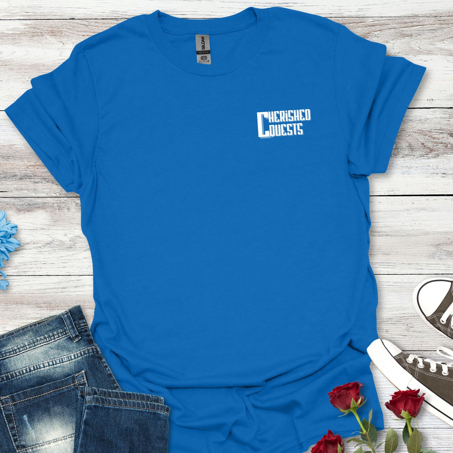 Cherished Quests Pocket Size - Celebrate the Journey Tee