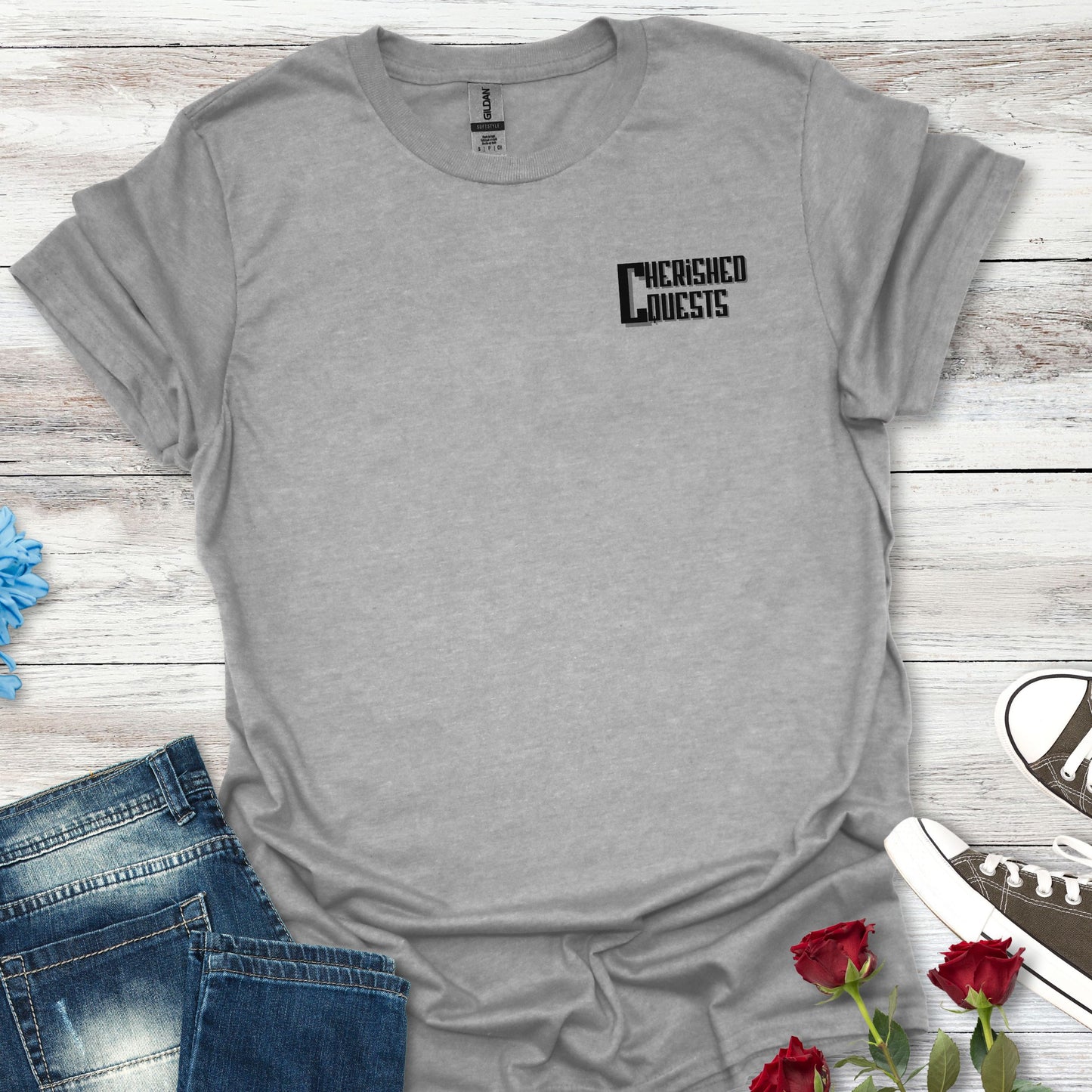 Cherished Quests Pocket Size - Celebrate the Journey Tee