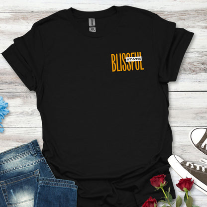Blissful State - Unisex Style Minimalist Pocket Tee