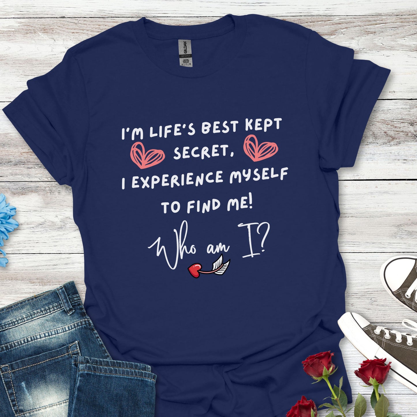 Thought Provoking Wonder Style - Life's Best Kept Secret - Graphic Tee (For Her)